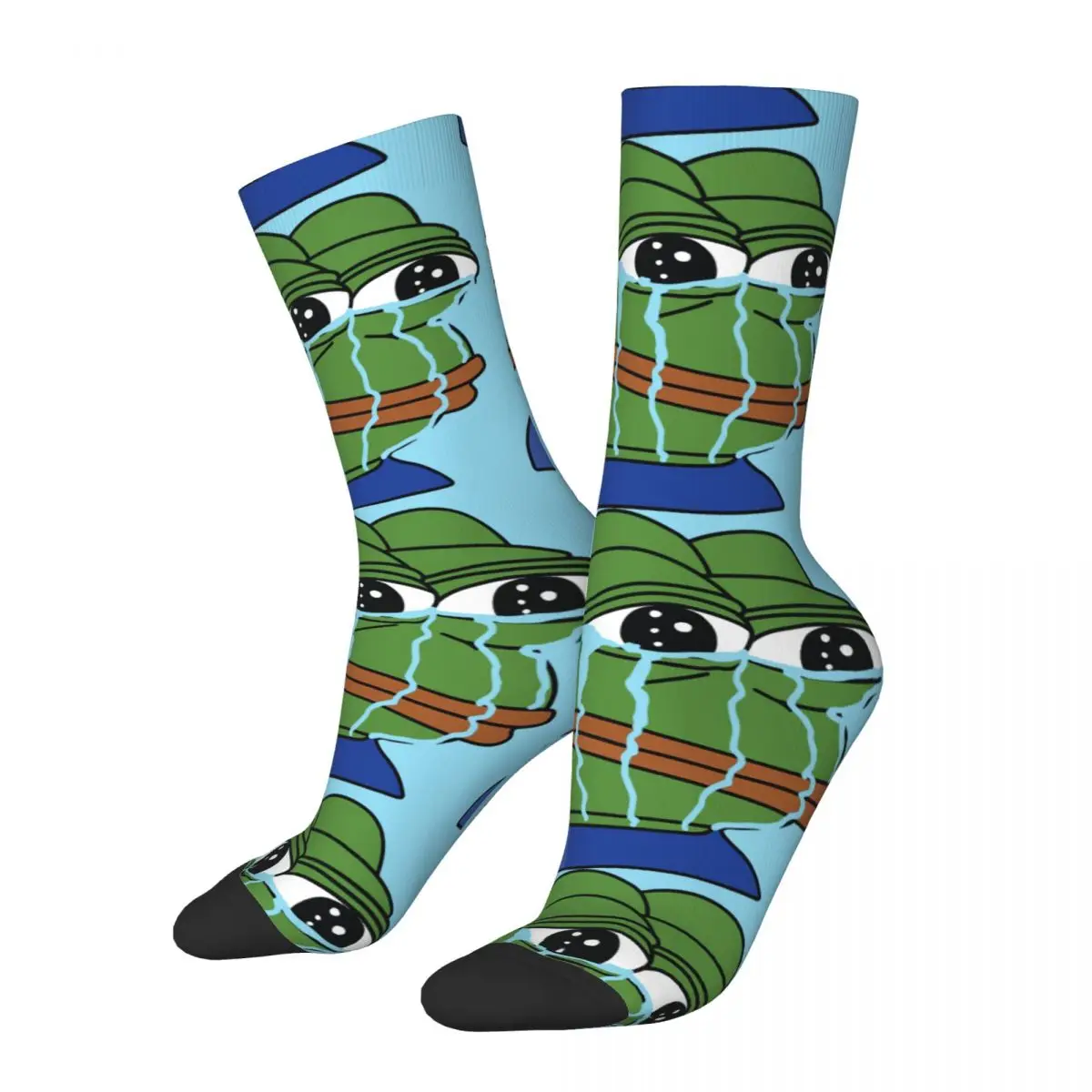 Funny Happy Men's Compression Socks Feels StrongMan Retro Harajuku Pe Pe the Frog Meme Hip Hop Novelty Casual Crew Crazy Sock
Funny Happy Men's Compression Socks Feels StrongMan Retro Harajuku Pe Pe the Frog Meme Hip Hop Novelty Casual Crew Crazy Sock
