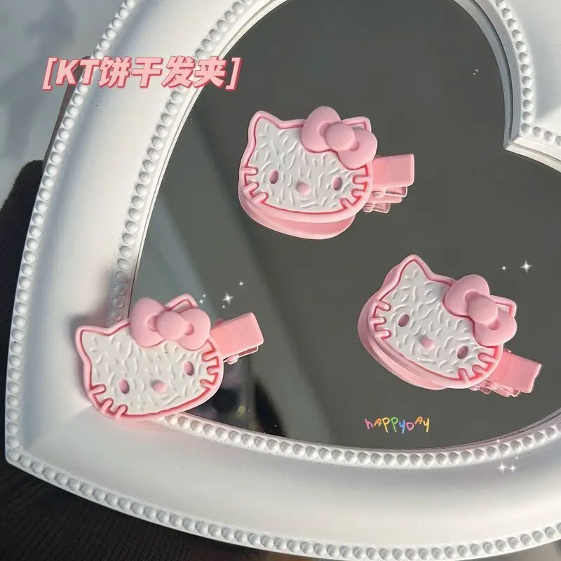 NEW Sanrio Anime Hello Kitty Cartoon Cute Hair Accessories Lovely Bangs Clip Kawaii Duckbill Clip Headband Barrettes Hairpins
NEW Sanrio Anime Hello Kitty Cartoon Cute Hair Accessories Lovely Bangs Clip Kawaii Duckbill Clip Headband Barrettes Hairpins