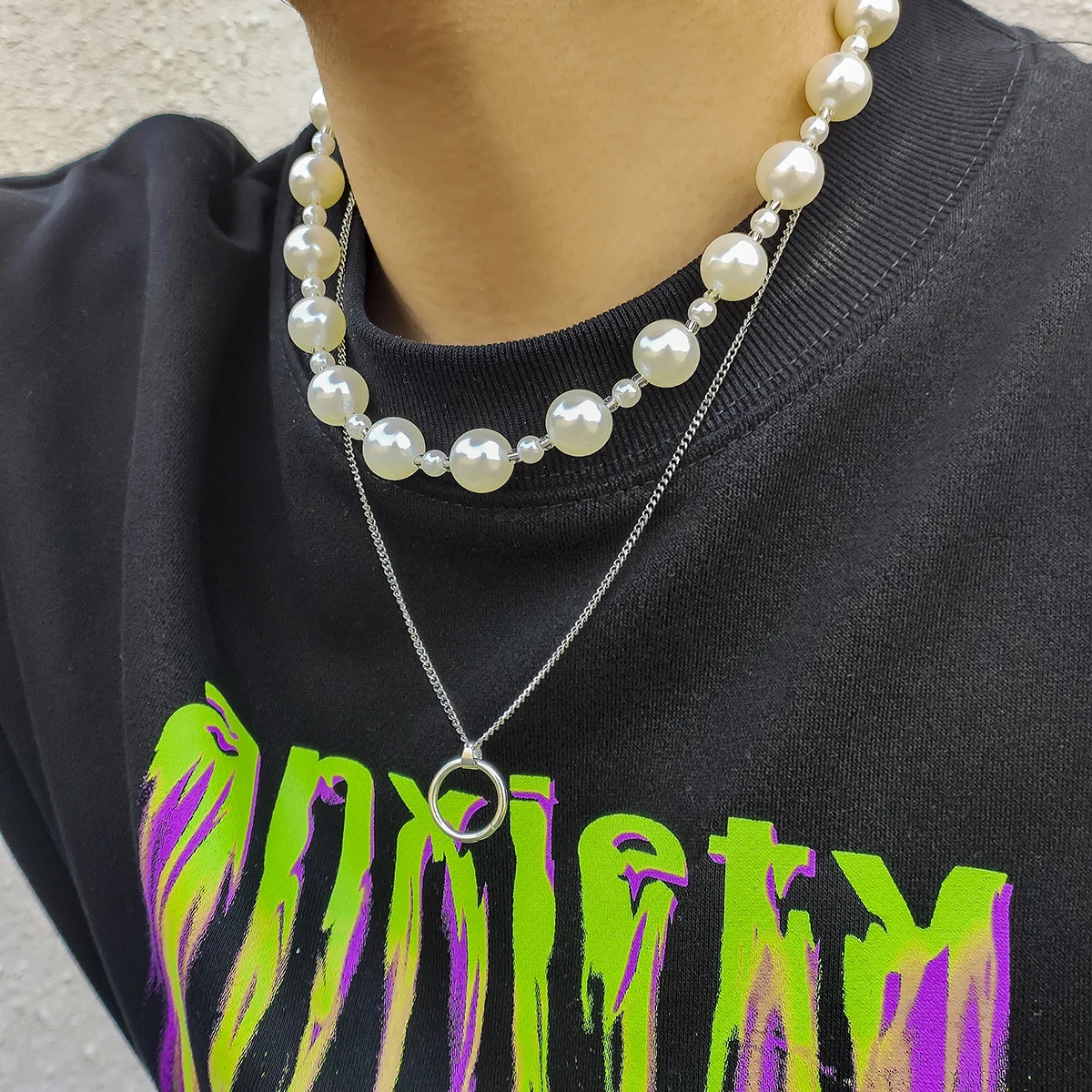 Fashion Pearl Beaded Necklace For Women Men Classic Creative Pendant Necklaces Jewelry Accessory Clavicle Chain Choker Gift
Fashion Pearl Beaded Necklace For Women Men Classic Creative Pendant Necklaces Jewelry Accessory Clavicle Chain Choker Gift