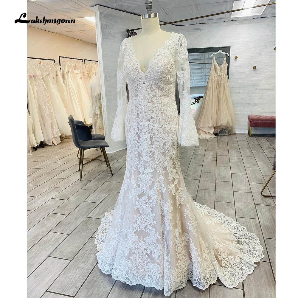 Lakshmigown Длинное Пышное кружевное свадебное платье русалки Бохо Лето 2023 Vestidos De Noiva гражданские женские пляжные свадебные платья
Lakshmigown Длинное Пышное кружевное свадебное платье русалки Бохо Лето 2023 Vestidos De Noiva гражданские женские пляжные свадебные платья
