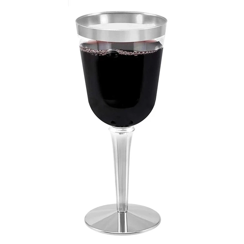 30Pcs Clear Hard Plastic Fancy Wine Cups Rimmed Disposable Water Glasses Wedding Party Set
30Pcs Clear Hard Plastic Fancy Wine Cups Rimmed Disposable Water Glasses Wedding Party Set