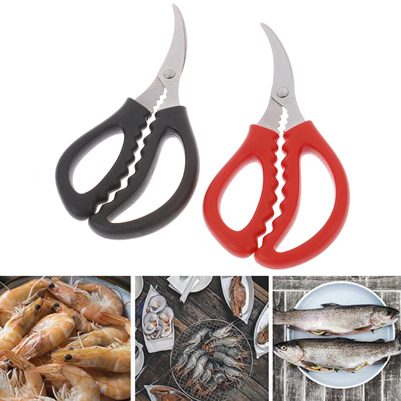 1PC Kitchen Seafood Scissors Kitchen Seafood Fish Crab Shrimp Lobster Scissor
1PC Kitchen Seafood Scissors Kitchen Seafood Fish Crab Shrimp Lobster Scissor
