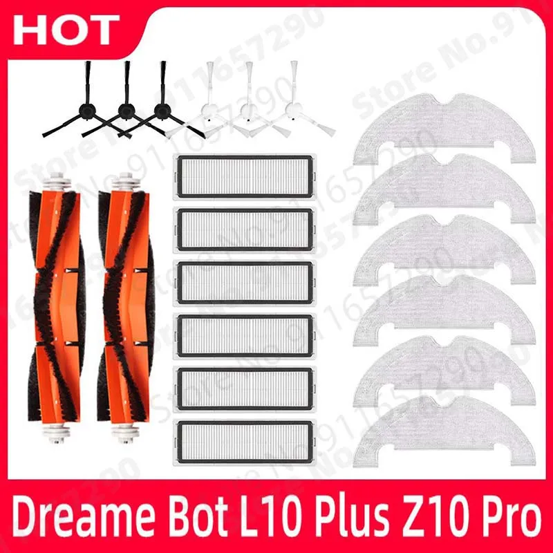 Xiaomi Dreame Bot Z10 Pro L10 Plus Spare Parts Main Side Brush HEPA Filter Mop Cleaning Cloth Vacuum Cleaner Accessories
Xiaomi Dreame Bot Z10 Pro L10 Plus Spare Parts Main Side Brush HEPA Filter Mop Cleaning Cloth Vacuum Cleaner Accessories