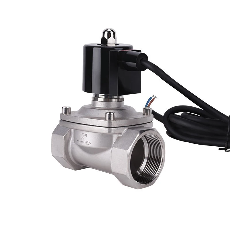 1-1/2" Stainless Steel Normally Closed Underwater Solenoid Valve IP68 Waterproof 110V 24V 12V 24v Solenoid Valve
1-1/2" Stainless Steel Normally Closed Underwater Solenoid Valve IP68 Waterproof 110V 24V 12V 24v Solenoid Valve