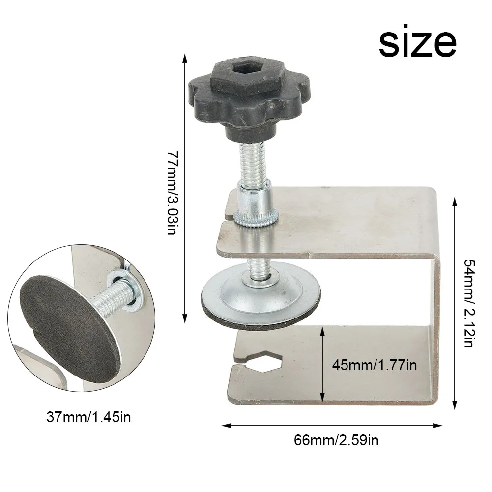 Front Clamp Installation Clamps 1 Piece C Clamps Drawer For Woodworking Front Clamp Heavy Duty Silver None None
Front Clamp Installation Clamps 1 Piece C Clamps Drawer For Woodworking Front Clamp Heavy Duty Silver None None
