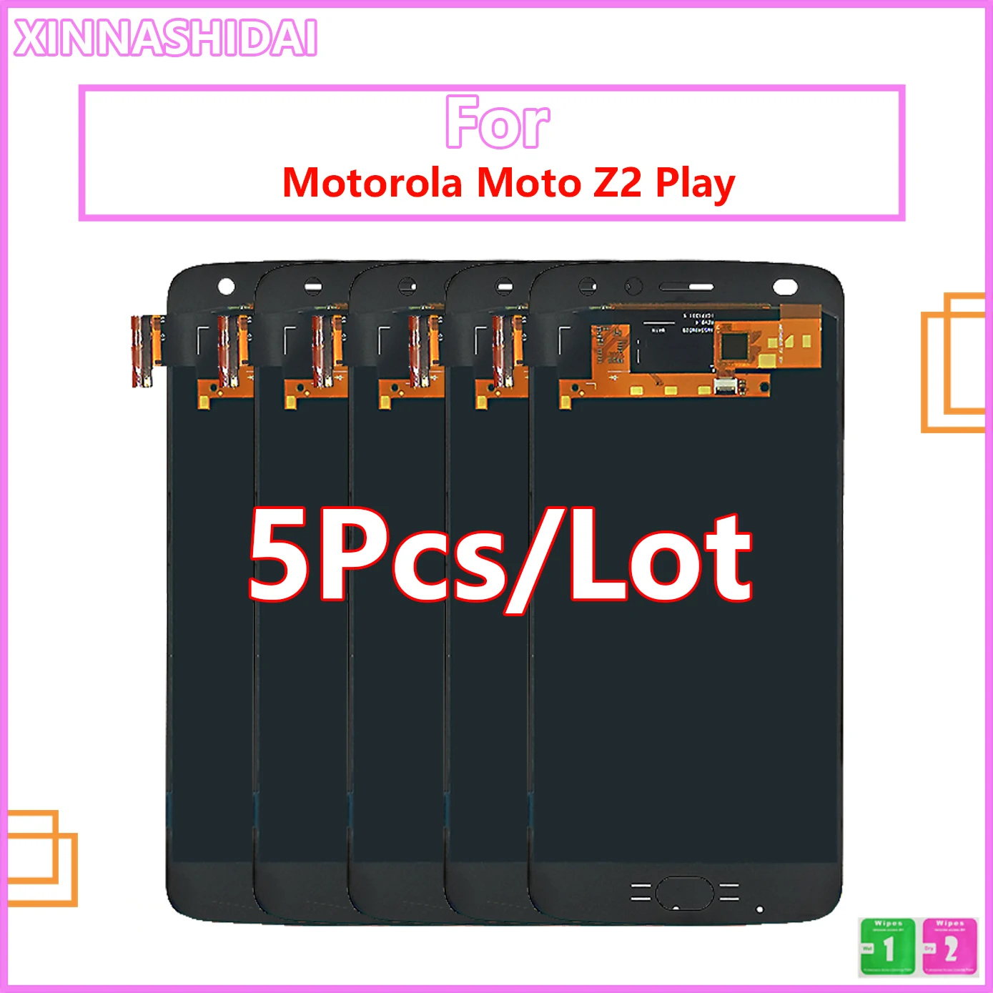 5pcs/lot For Motorola Z2 Play XT1710-02 XT1710-06 XT1710 Display Mobile Phone Accessories Touch Screen Digitizer Replacement
5pcs/lot For Motorola Z2 Play XT1710-02 XT1710-06 XT1710 Display Mobile Phone Accessories Touch Screen Digitizer Replacement