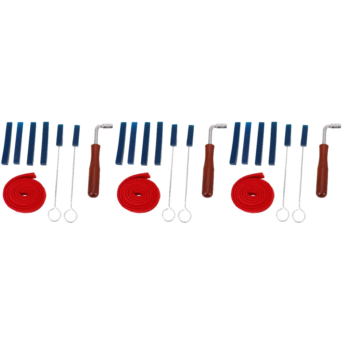 24 Pcs Professional Piano Tuning Mute Kit Tuning Hammer Lever Tuner Mute Kit Piano Tuning Tools
24 Pcs Professional Piano Tuning Mute Kit Tuning Hammer Lever Tuner Mute Kit Piano Tuning Tools