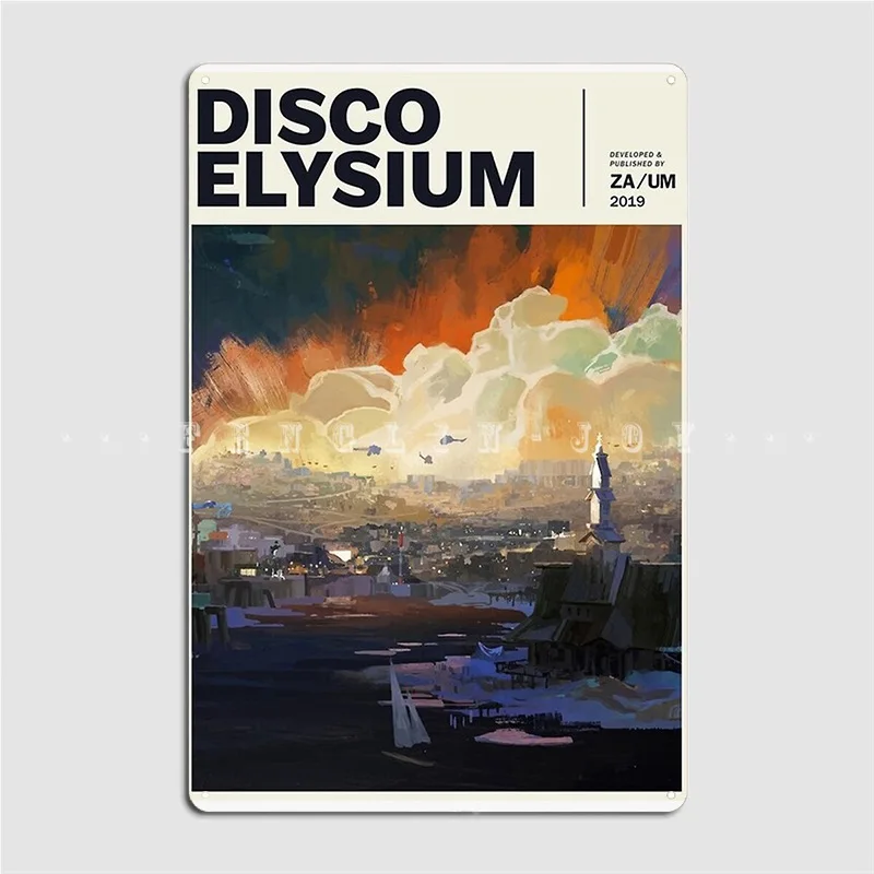Disco Elysium Wood Sign Wall Mural Garage Decoration Home Design Wooden Sign Poster
Disco Elysium Wood Sign Wall Mural Garage Decoration Home Design Wooden Sign Poster