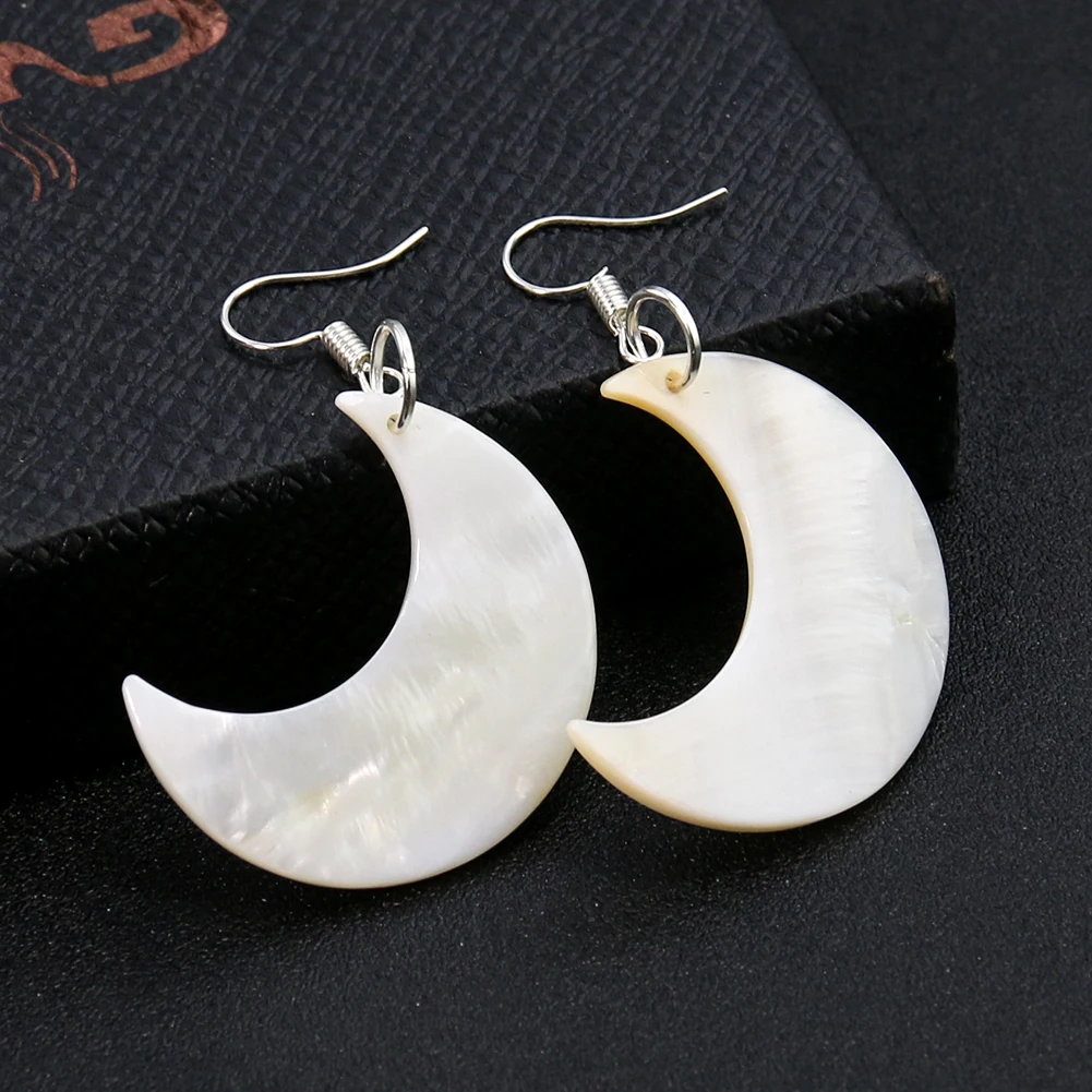 1Pair Trendy Shell Earrings Dangle for Women Natural Mother of Pearl Moon Crescent Reiki Healing Crochet Earring Fashion Jewelry
1Pair Trendy Shell Earrings Dangle for Women Natural Mother of Pearl Moon Crescent Reiki Healing Crochet Earring Fashion Jewelry