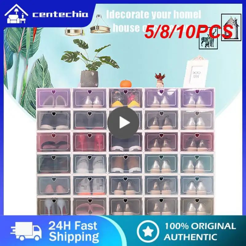 5/8/10PCS Dustproof Multi-layer Superposition Shoe Boxes Transparent Drawer Case Stable Bottom Shoes Case Shoe Organizer
5/8/10PCS Dustproof Multi-layer Superposition Shoe Boxes Transparent Drawer Case Stable Bottom Shoes Case Shoe Organizer
