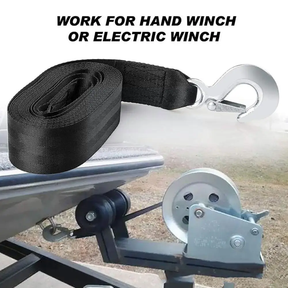 6m Heavy Duty 5 Ton Car Tow Cable Towing Pull Rope Off-road Recovery Winch Manual Strap Winch Van Relief Hooks Road Webbing H1u9
6m Heavy Duty 5 Ton Car Tow Cable Towing Pull Rope Off-road Recovery Winch Manual Strap Winch Van Relief Hooks Road Webbing H1u9