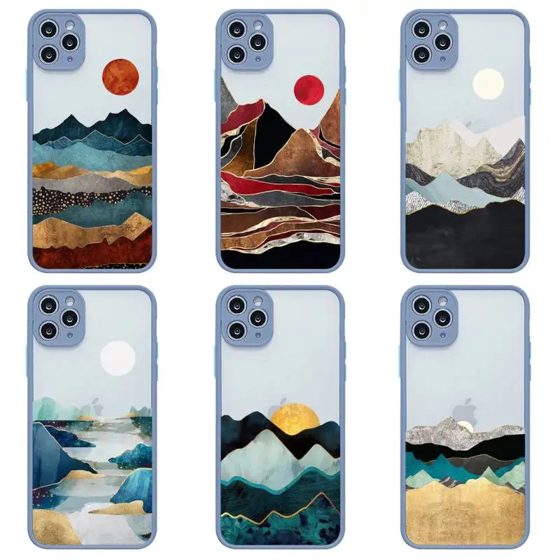 Hand Painted Scenery Phone Case For iphone 13 12 11 Pro Max Mini XS 8 7 Plus X SE 2020 XR Matte Transparent Light gray Cover
Hand Painted Scenery Phone Case For iphone 13 12 11 Pro Max Mini XS 8 7 Plus X SE 2020 XR Matte Transparent Light gray Cover