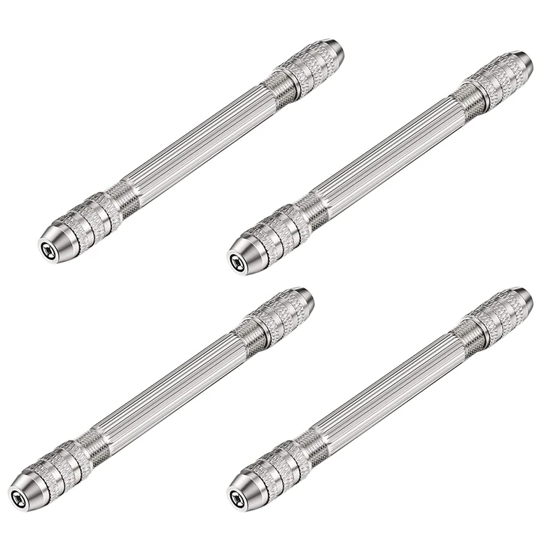 4 PCS Double Ended Pin Vise Mini Twist Braid Pin Vise Jewelry Making Tools for DIY Hairpin Keychain Bracelets
4 PCS Double Ended Pin Vise Mini Twist Braid Pin Vise Jewelry Making Tools for DIY Hairpin Keychain Bracelets