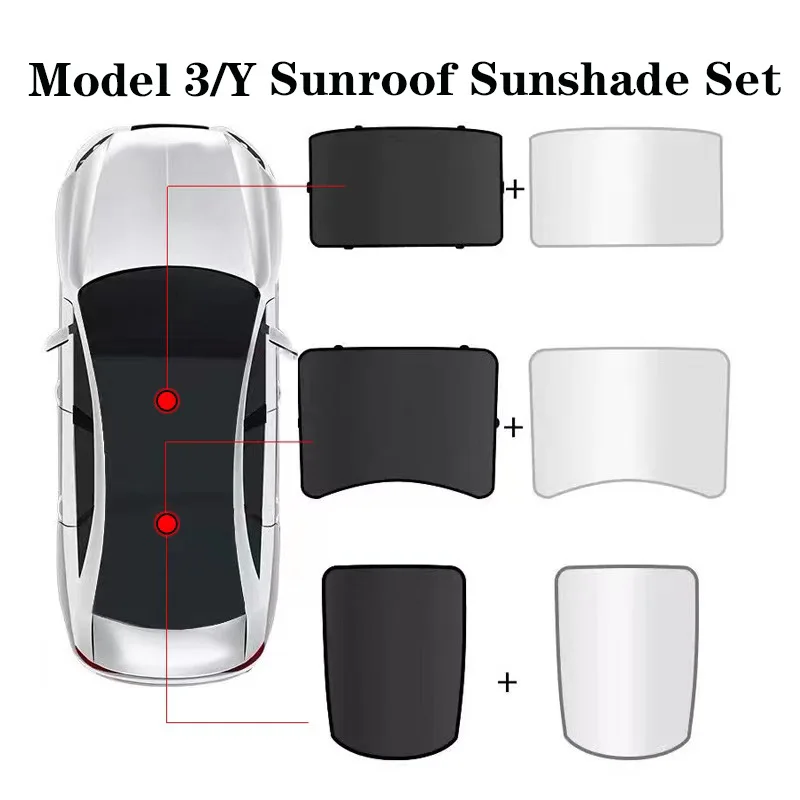 For Tesla Model 3 19-21 model Y Front Rear Sunroof Windshield Skylight Blind Shading NetUpgrade Sun Shades Glass Roof Sunshade
For Tesla Model 3 19-21 model Y Front Rear Sunroof Windshield Skylight Blind Shading NetUpgrade Sun Shades Glass Roof Sunshade