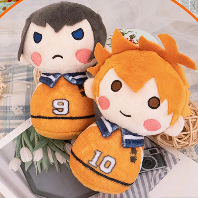 Haikyuu аниме Keychian куклы игрушки Shoyo Hinata Tobio Kageyama плюшевые мягкие Мультяшные плюшевые милые игрушки сумка кулон орнамент Декор 
Haikyuu аниме Keychian куклы игрушки Shoyo Hinata Tobio Kageyama плюшевые мягкие Мультяшные плюшевые милые игрушки сумка кулон орнамент Декор