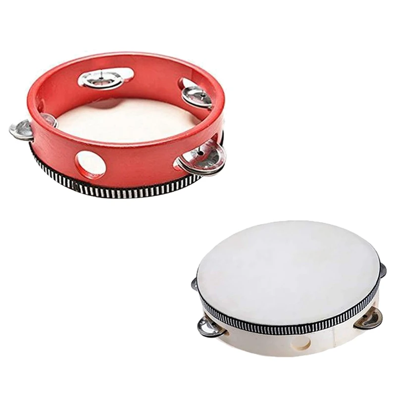 Durable Tambourine For Children 6 Inches Wooden Tambourine Hand Drum Bell Musical Percussion Instrument
Durable Tambourine For Children 6 Inches Wooden Tambourine Hand Drum Bell Musical Percussion Instrument