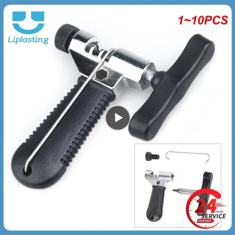 1~10PCS Chain Breaker Splitter Cutter Bike Hand Repair Removal Tool Pin Service Tool W/H Link Hook & Spare Breaker Pin
1~10PCS Chain Breaker Splitter Cutter Bike Hand Repair Removal Tool Pin Service Tool W/H Link Hook & Spare Breaker Pin