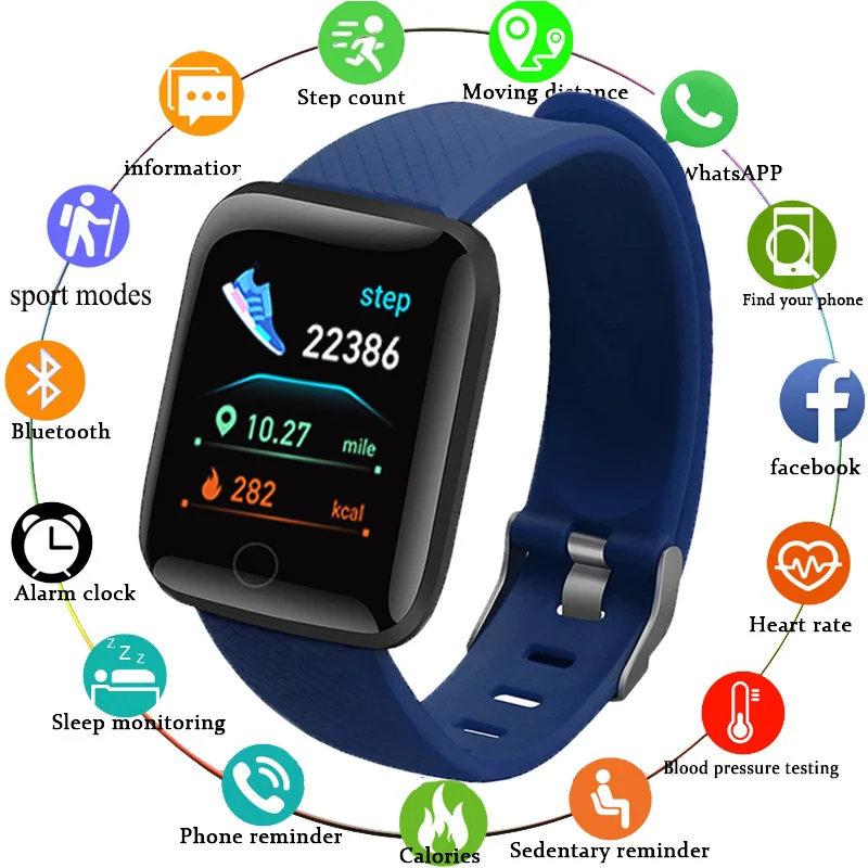 Men Women Smart Watch 1.44" HD Screen Sport Smart Bracelet Heart Rate Blood Pressure Monitor Fitness Tracker for IOS/Androi
Men Women Smart Watch 1.44" HD Screen Sport Smart Bracelet Heart Rate Blood Pressure Monitor Fitness Tracker for IOS/Androi