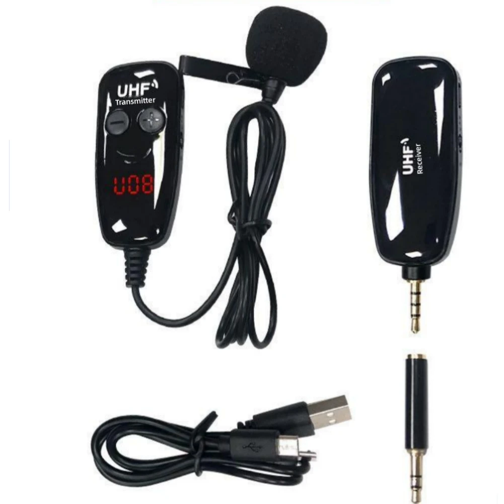 2in1 UHF 50M Wireless Microphone Headset Microphone Lavalier Mic For Smartphone PC Sound Card DSLR For Loudspeaker Teaching
2in1 UHF 50M Wireless Microphone Headset Microphone Lavalier Mic For Smartphone PC Sound Card DSLR For Loudspeaker Teaching