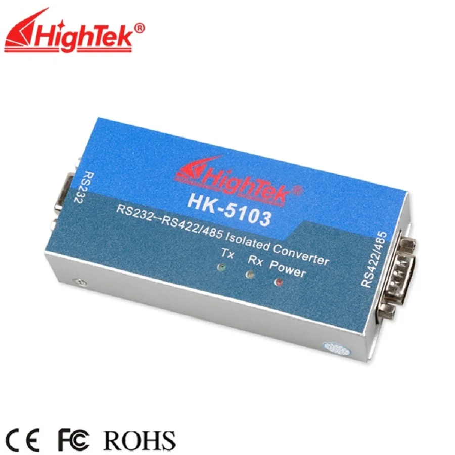HighTek HK-5103 Active Rs232 в Rs485/422 изолированный преобразователь интерфейса
HighTek HK-5103 Active Rs232 в Rs485/422 изолированный преобразователь интерфейса