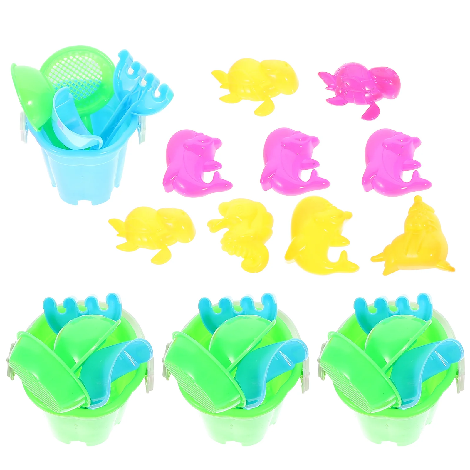 5 Sets Beach Bucket Beach Shovel Model Tool Kit Children Beach Sand Toys Gift
5 Sets Beach Bucket Beach Shovel Model Tool Kit Children Beach Sand Toys Gift