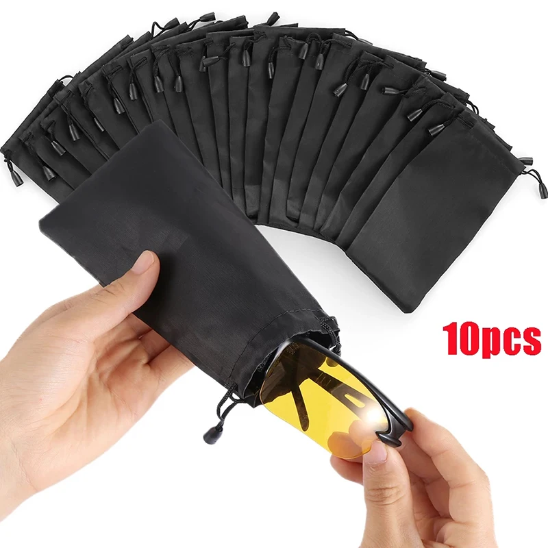 10PCS Soft Cloth Waterproof Sunglasses Bag Microfiber Dust Storage Pouch Glasses Carry Bag Portable Eyewear Case Container
10PCS Soft Cloth Waterproof Sunglasses Bag Microfiber Dust Storage Pouch Glasses Carry Bag Portable Eyewear Case Container