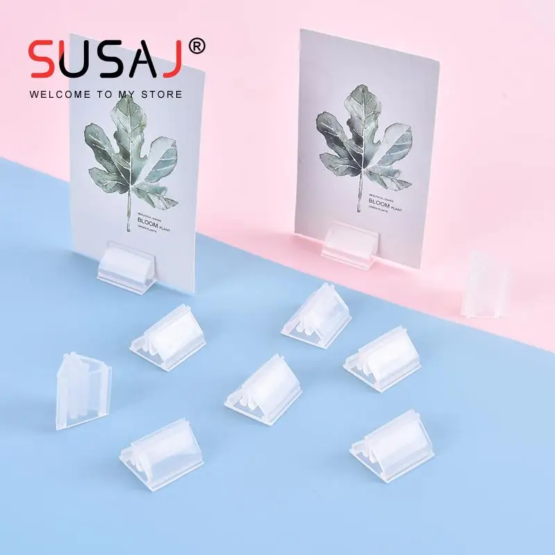 10 шт., полностью прозрачная пластиковая подставка для карт
10 шт., полностью прозрачная пластиковая подставка для карт