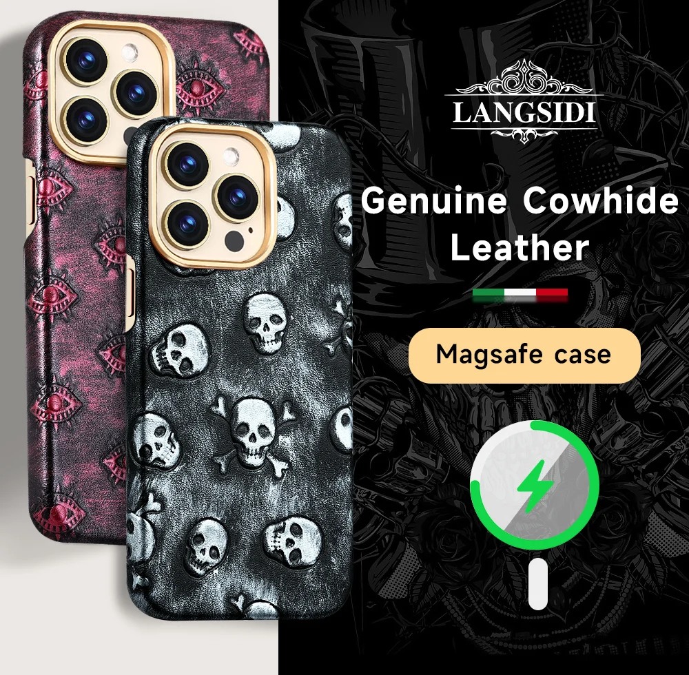 Чехол Magsafe из натуральной воловьей кожи для iPhone 14, 14 Pro max, 14 pro, 13 pro, 13, 12 pro max, 12 pro, 12, 13 Pro Max, для iPhone 14 Plus, роскошный Магнитный чехол в стиле панк с ...
Чехол Magsafe из натуральной воловьей кожи для iPhone 14, 14 Pro max, 14 pro, 13 pro, 13, 12 pro max, 12 pro, 12, 13 Pro Max, для iPhone 14 Plus, роскошный Магнитный чехол в стиле панк с ...