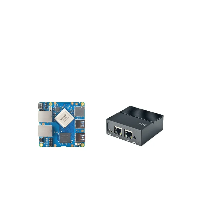 Металлический Чехол FriendlyELEC NanoPi R4S 4 Гб, шлюз Ethernet с двумя Гбит/с, RK3399, поддержка системы OpenWrt LEDE, V2ray SSR Linux Rockchip
Металлический Чехол FriendlyELEC NanoPi R4S 4 Гб, шлюз Ethernet с двумя Гбит/с, RK3399, поддержка системы OpenWrt LEDE, V2ray SSR Linux Rockchip