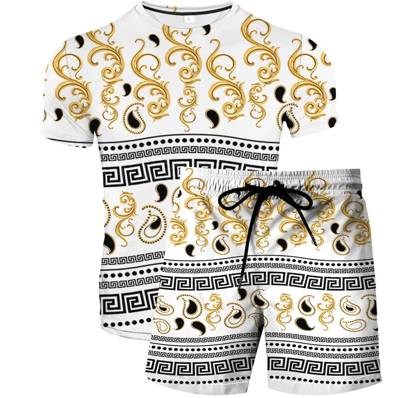 Sets Short Outfits T Shirt Shorts Streetswear Tracksuit Customized Oversized Set Man Summer Trend luxury 3D Print Casual Men
Sets Short Outfits T Shirt Shorts Streetswear Tracksuit Customized Oversized Set Man Summer Trend luxury 3D Print Casual Men