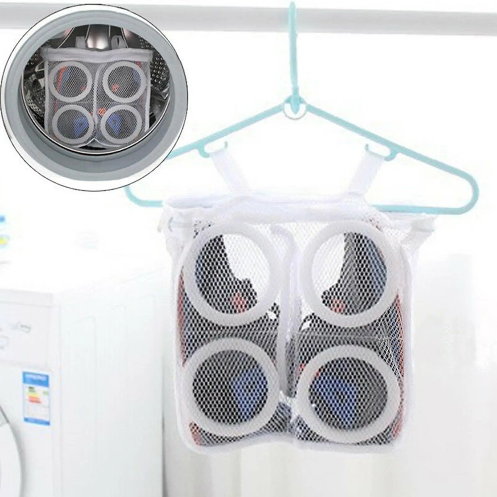 Washing Machine Shoes Bag Travel Shoe Storage Bags Laundry Portable Bag Protective Mesh Clothes Laundry Bag Anti-deformatio U1z4
Washing Machine Shoes Bag Travel Shoe Storage Bags Laundry Portable Bag Protective Mesh Clothes Laundry Bag Anti-deformatio U1z4