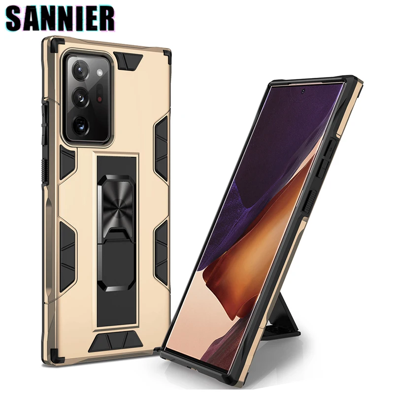 SANNIER Shockproof Bracket Phone Case For Samsung Galaxy Note 20 10 9 8 Car Holder Cover For Galaxy Note 20Ultra5G 10Plus 10Lite
SANNIER Shockproof Bracket Phone Case For Samsung Galaxy Note 20 10 9 8 Car Holder Cover For Galaxy Note 20Ultra5G 10Plus 10Lite