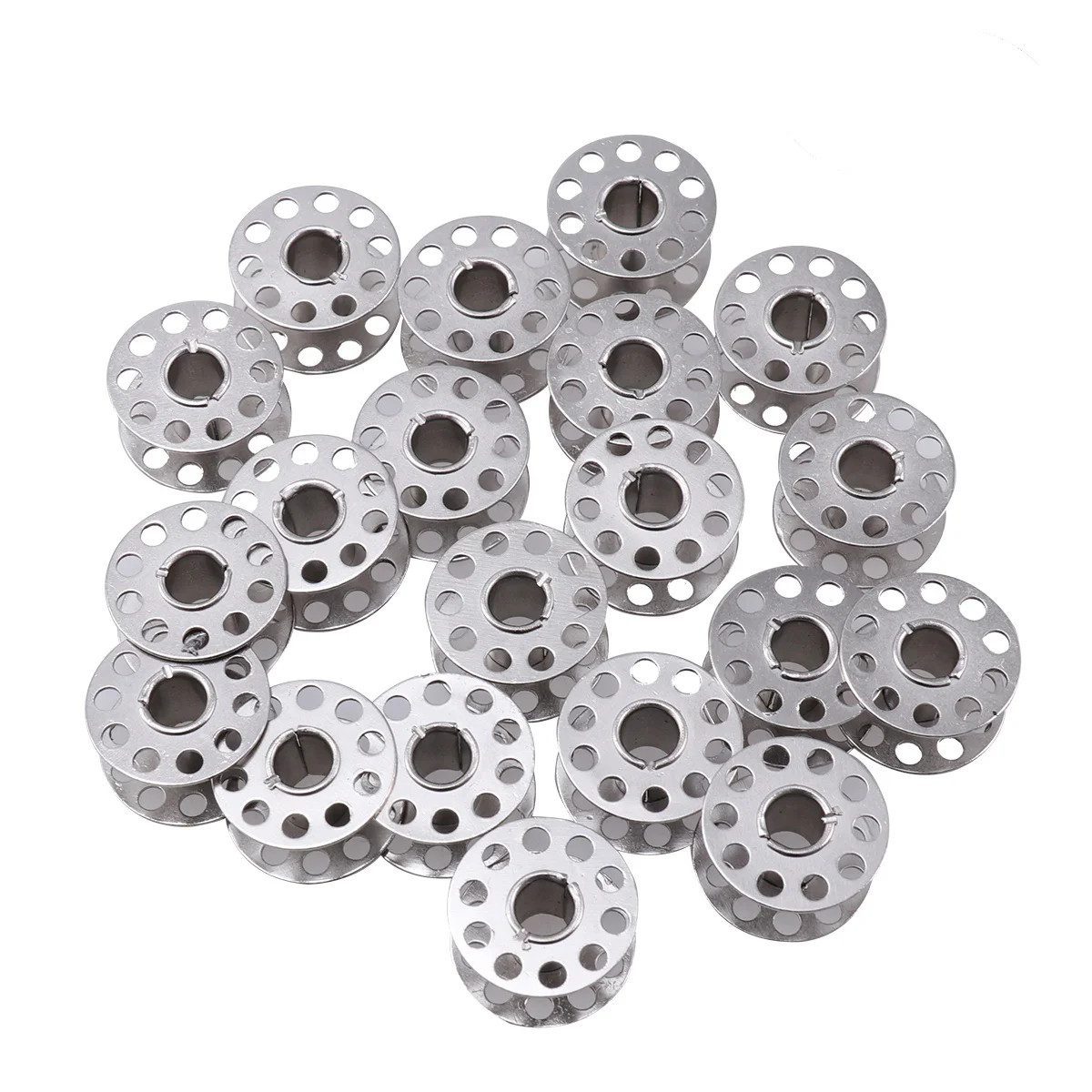 20Pc Portative Iron Empty Multi-functional Sewing Spools Sewing Machine Bobbins for Home Use Tailors Beginner
20Pc Portative Iron Empty Multi-functional Sewing Spools Sewing Machine Bobbins for Home Use Tailors Beginner