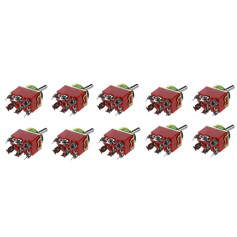 10X AC 250V 15A Latching 3 Way On-Off-On Single Pole Double Throw Toggle Switch Orange
10X AC 250V 15A Latching 3 Way On-Off-On Single Pole Double Throw Toggle Switch Orange