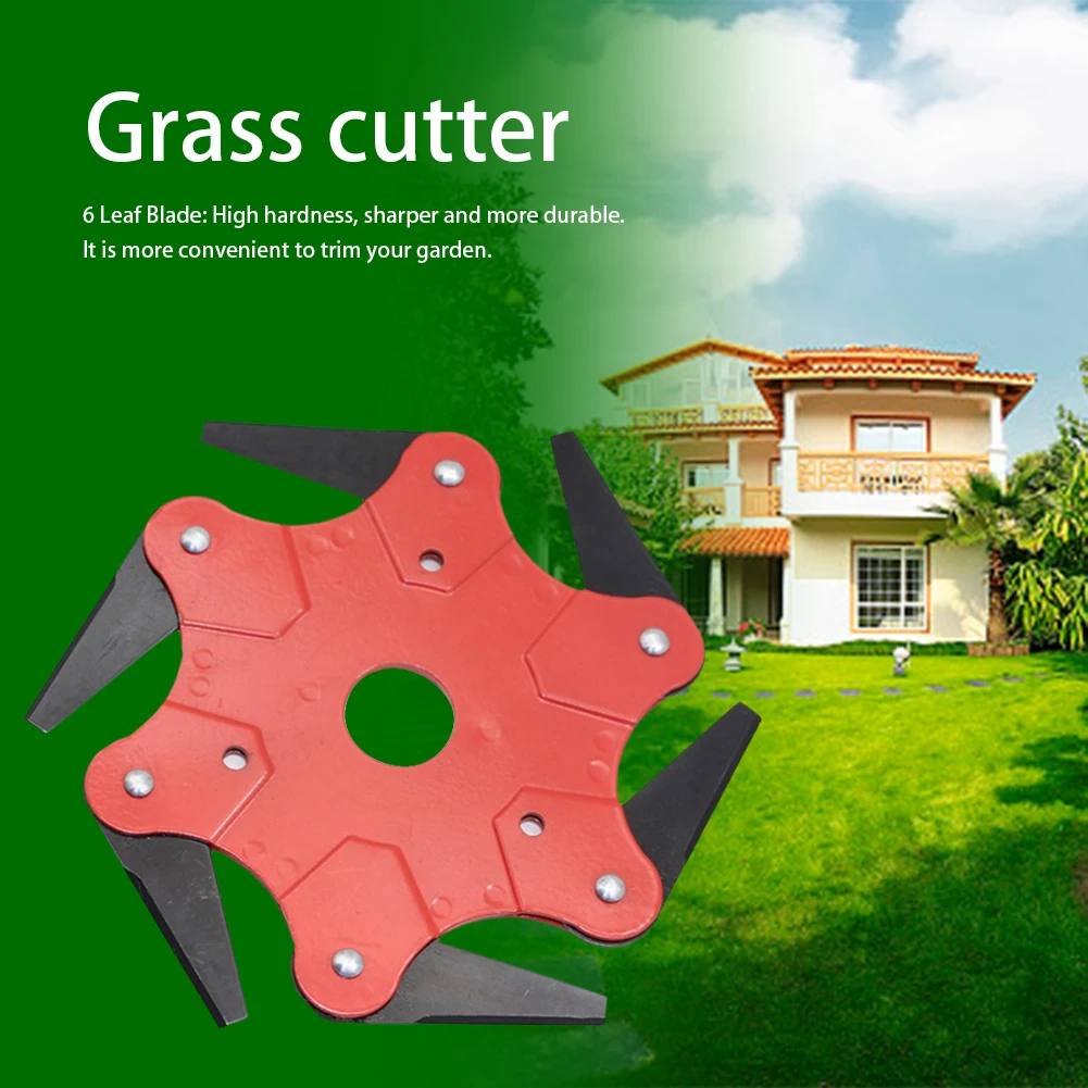 Six-leaf Brush Cutter Blade Trimmer Head Weed Brush Cutting Head For Garden Lawn Mower Outdoor Weeding Tools Accessories
Six-leaf Brush Cutter Blade Trimmer Head Weed Brush Cutting Head For Garden Lawn Mower Outdoor Weeding Tools Accessories
