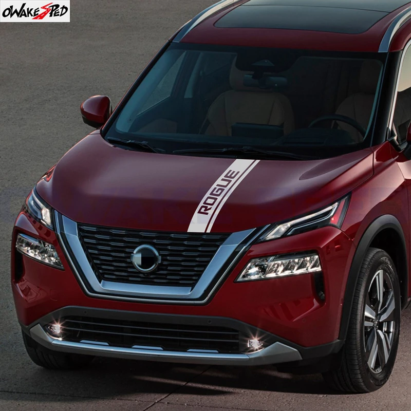 Carbon Fiber Sport Stripes Car Hood Bonnet Sticker For Nissan Rogue Auto Engine Cover Decor Vinyl Decals Racing Accessories
Carbon Fiber Sport Stripes Car Hood Bonnet Sticker For Nissan Rogue Auto Engine Cover Decor Vinyl Decals Racing Accessories
