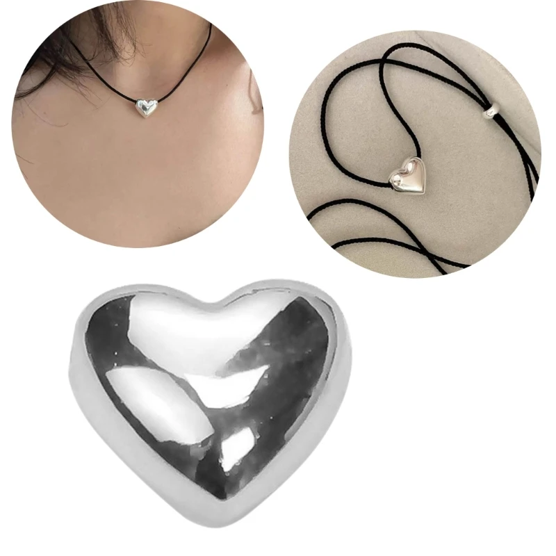 Unique Heart Shaped Pendant Gold Silver 3D Heart Charm with Hole Valentines Gifts Necklace Bracelets Making Drop Shipping
Unique Heart Shaped Pendant Gold Silver 3D Heart Charm with Hole Valentines Gifts Necklace Bracelets Making Drop Shipping