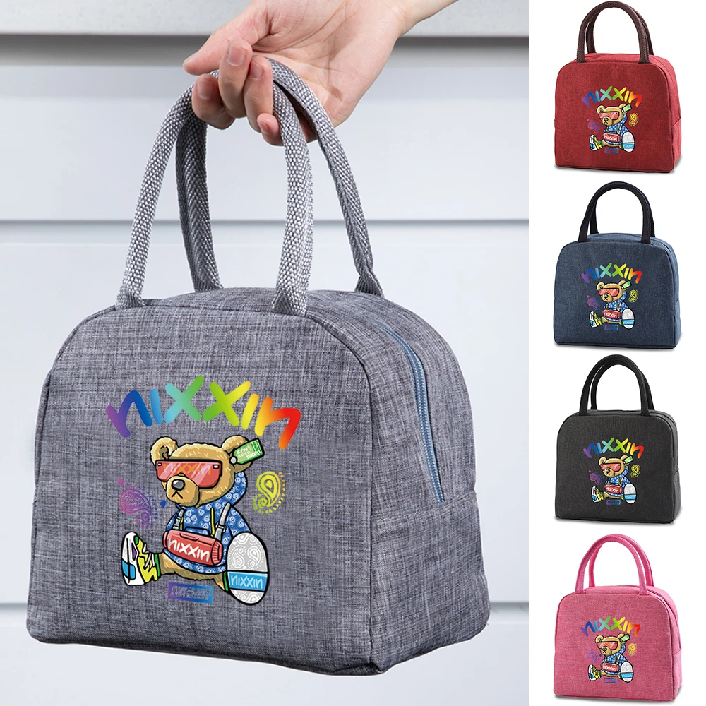 Insulated Lunch Bags for Women Cooler Barbecue Picnic Bags Thermal Lunch Box Pouch Food Storage Bag Refrigerated Bento Bag
Insulated Lunch Bags for Women Cooler Barbecue Picnic Bags Thermal Lunch Box Pouch Food Storage Bag Refrigerated Bento Bag