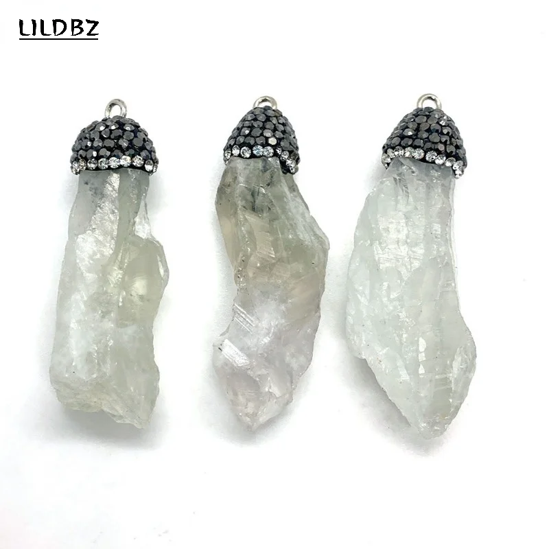 1pcs/bag Natural White Crystal Necklace Pendant 10-55mm Irregular Shape Crystal Pendant For DIY Necklace Sweater Chain Accessory
1pcs/bag Natural White Crystal Necklace Pendant 10-55mm Irregular Shape Crystal Pendant For DIY Necklace Sweater Chain Accessory