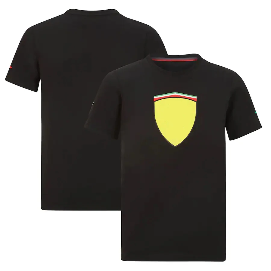 Новая летняя футболка для мотоспорта сезон 2021 команда F1 черная для Ferrari футболка для фанатов гоночных автомобилей футболка с коротким рукав...
Новая летняя футболка для мотоспорта сезон 2021 команда F1 черная для Ferrari футболка для фанатов гоночных автомобилей футболка с коротким рукав...