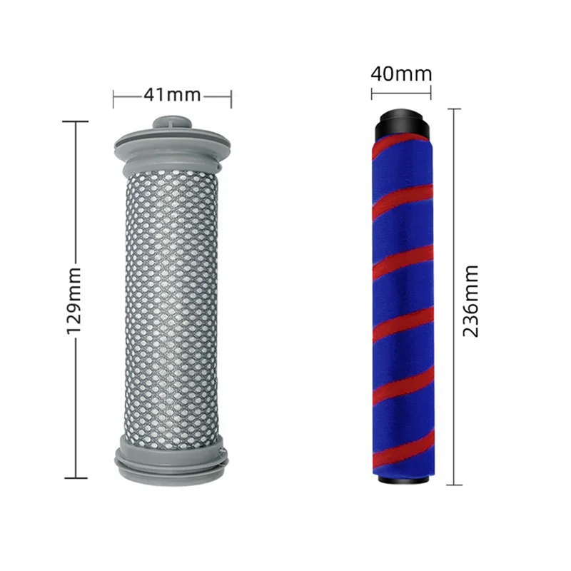 6Pcs Replacement Roller Brush Pre Filter for Tineco A10 A11 Hero/Master PURE ONE S11 S12 Vacuum Cleaner Parts 
6Pcs Replacement Roller Brush Pre Filter for Tineco A10 A11 Hero/Master PURE ONE S11 S12 Vacuum Cleaner Parts