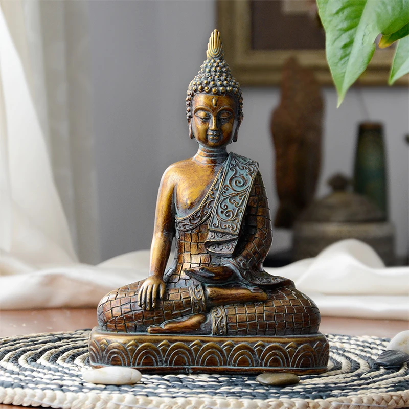 Buddha statues Thailand Buddha statue sculpture home decor office desk ornament vintage gift figurine Hindu siting Buddha
Buddha statues Thailand Buddha statue sculpture home decor office desk ornament vintage gift figurine Hindu siting Buddha
