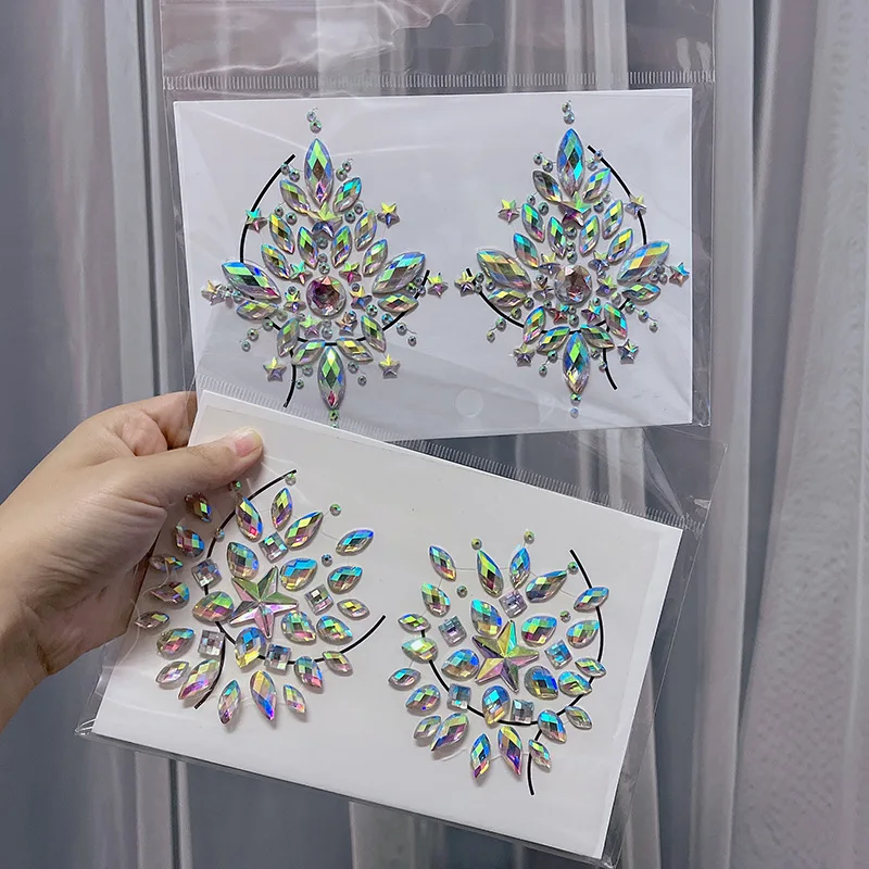 New Sexy Chest Crystal Resin Drill Tattoo Sticker Bar Music Festival Rhinestone Tattoo Stickers Carnival Party Chest Decoration
New Sexy Chest Crystal Resin Drill Tattoo Sticker Bar Music Festival Rhinestone Tattoo Stickers Carnival Party Chest Decoration