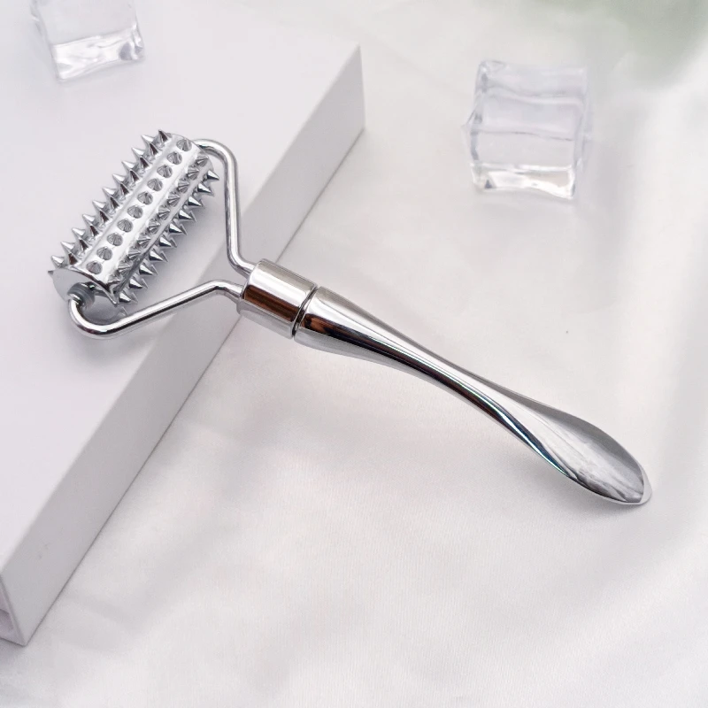 Zinc Alloy Pointed Roller Spatula Massage Ball Stone Face Roller Massager To Improve Neck Facial Beauty Skin Care Tool
Zinc Alloy Pointed Roller Spatula Massage Ball Stone Face Roller Massager To Improve Neck Facial Beauty Skin Care Tool
