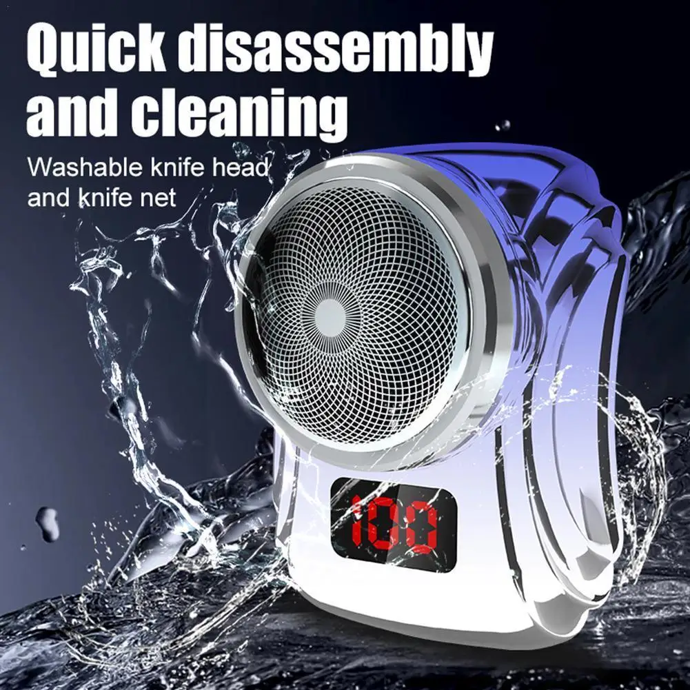 New Mini Electric Shaver For Men Rechargeable Waterproof Portable Travel Shaver Men's Hair finishing Beard Clipper Razors T E8M9
New Mini Electric Shaver For Men Rechargeable Waterproof Portable Travel Shaver Men's Hair finishing Beard Clipper Razors T E8M9