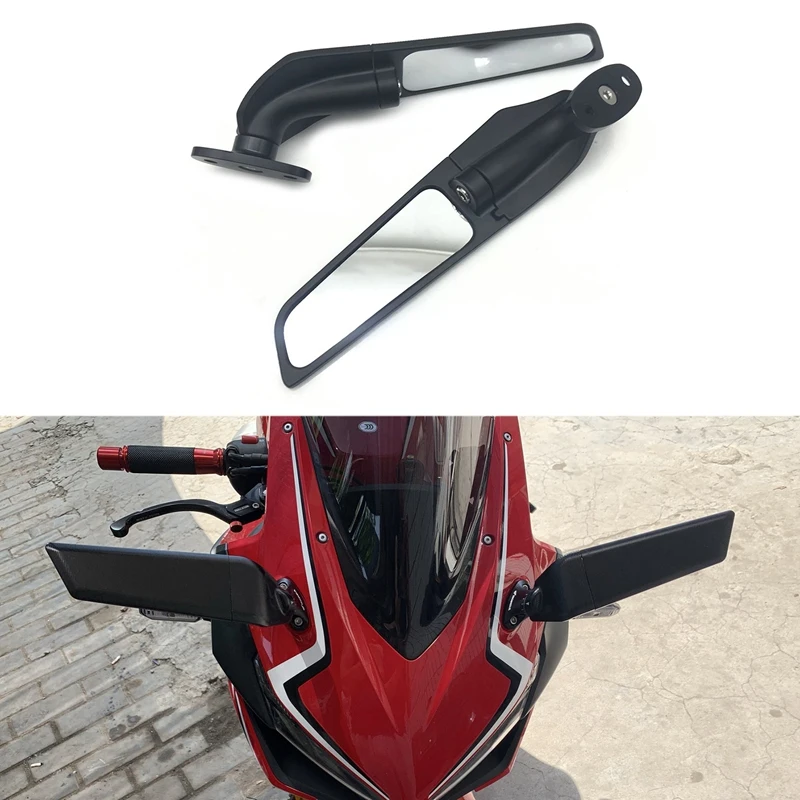 Регулируемое вращающееся зеркало заднего вида для мотоцикла HONDA CBR500R CBR650R CBR1000RR 2016-2021
Регулируемое вращающееся зеркало заднего вида для мотоцикла HONDA CBR500R CBR650R CBR1000RR 2016-2021