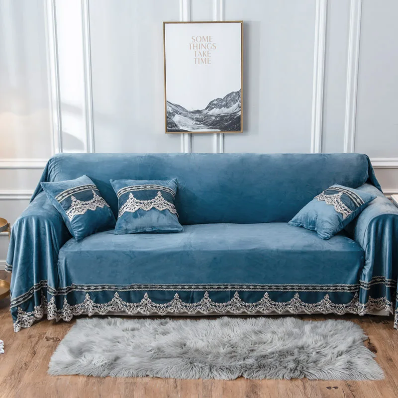 Sofa Couch Cover 1 2 3 4 Seater Plush Sofas Slipcover Vintage Lace Velvet Big Armchair Furniture Protector Anti-Slip Sofa Covers
Sofa Couch Cover 1 2 3 4 Seater Plush Sofas Slipcover Vintage Lace Velvet Big Armchair Furniture Protector Anti-Slip Sofa Covers
