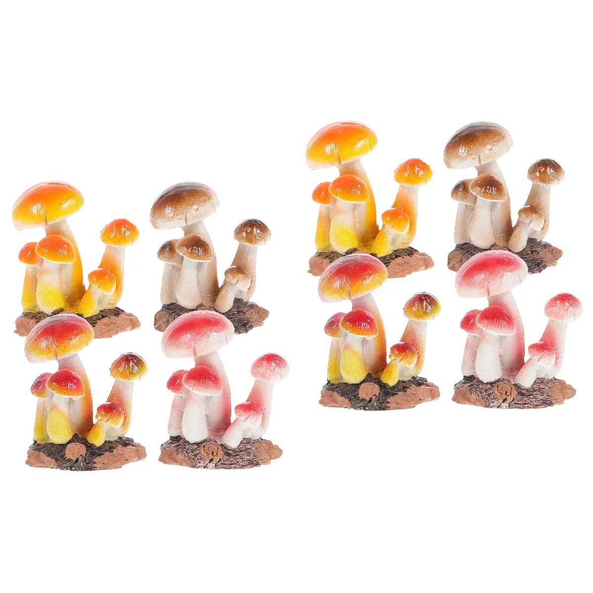 8 Miniature Mushroom Figurines Mini Mushrooms Ornament Moss Landscape Accessories
8 Miniature Mushroom Figurines Mini Mushrooms Ornament Moss Landscape Accessories