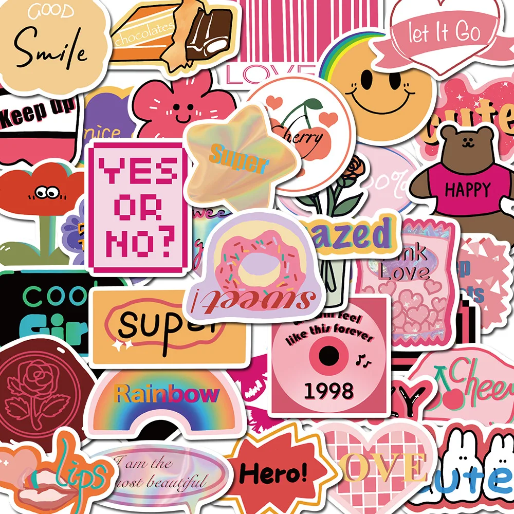 10/20/40Pcs Cute Retro Pink Vsco Stickers Decals Laptop Luggage Phone Suitcase Guitar Stationery Cartoon Sticker DIY Girls Toy
10/20/40Pcs Cute Retro Pink Vsco Stickers Decals Laptop Luggage Phone Suitcase Guitar Stationery Cartoon Sticker DIY Girls Toy