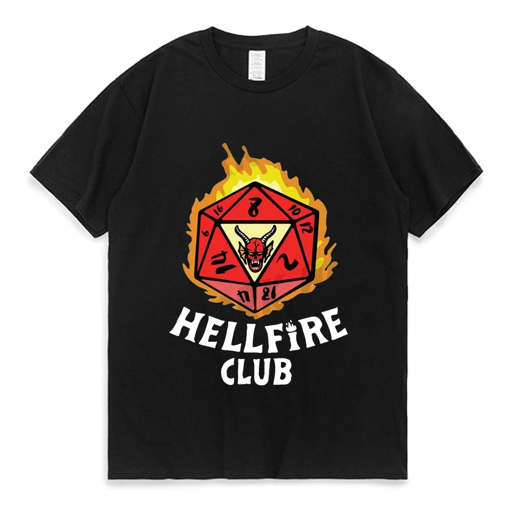 Stranger Things 4 T Shirts Summer New Fashion Short Sleeve Tee Shirt Cartoon Hellfire Club Print T-Shirts Couple Oversized Tops 
Stranger Things 4 T Shirts Summer New Fashion Short Sleeve Tee Shirt Cartoon Hellfire Club Print T-Shirts Couple Oversized Tops